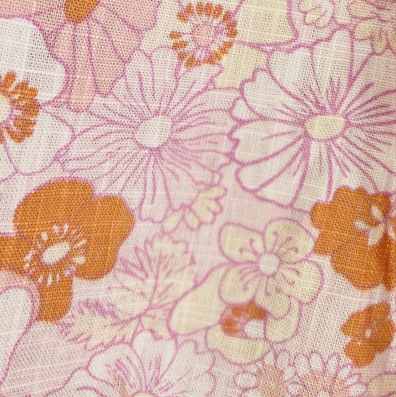 Ricki's linen blend floral Shorts sz M NWT - Picture 3 of 6